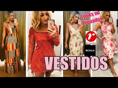 vestido vermelho na renner