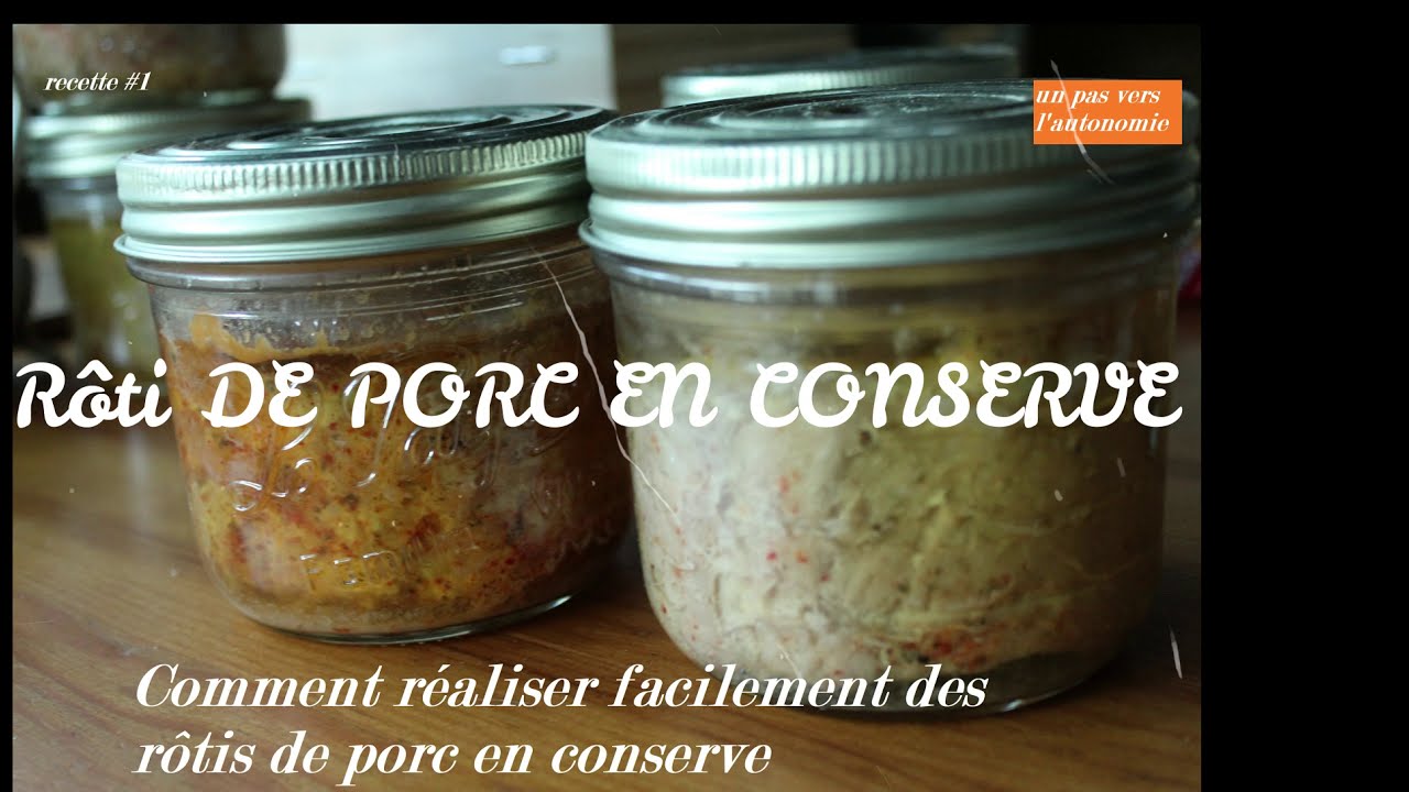 Rôti De Porc En Conserve Pas Sec www.youtube.com