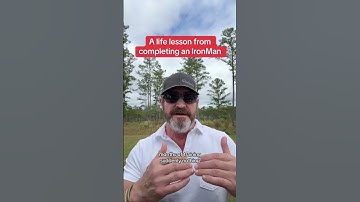 A life lesson from completing an IronMan #doctor #lifehacks #fitness #mindset #fypシ