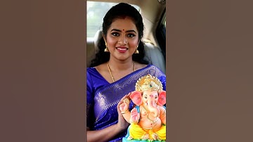 ganpati bappa come with a beautiful lady 🙏🥰🌺 #ganesh #ganpatibappamorya #ganeshbhakti #ganeshbhajan