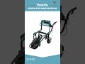 Makita DCU180Z Brushless Wheelbarrow, 250 W, 18 V, Blue