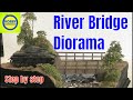 Building a realistic scenery  stream diorama how to step by step