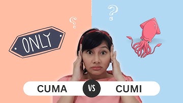 Learn Indonesian in 1 Minute: CUMA vs CUMI