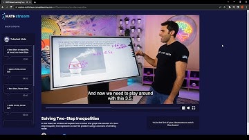 How to Solve Two-Step Inequalities: A MATHstream Lesson (Part 3) | Carnegie Learning