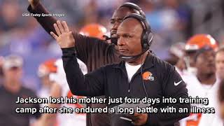 Hue Jackson grateful for Cleveland Browns' support after losses of mother, brother