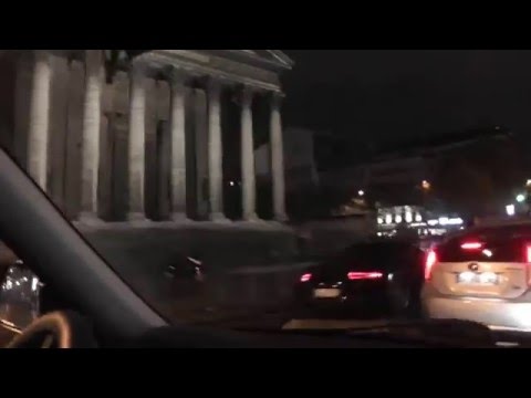 Paris by Night. Автомобильная экскурсия по ночному Парижу. Начало.