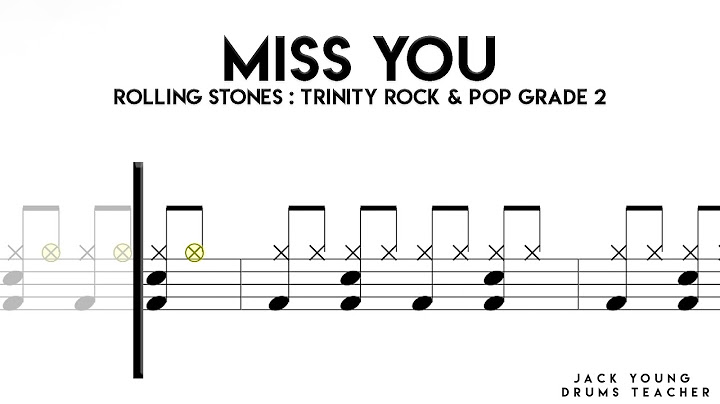 Miss You Drums version - Drums performance video thumbnail