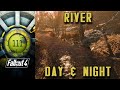 Fallout 4  calming river ambience  day  night