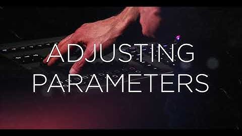 NEO COMPACT 10 CONSOLE | Adjusting Parameters