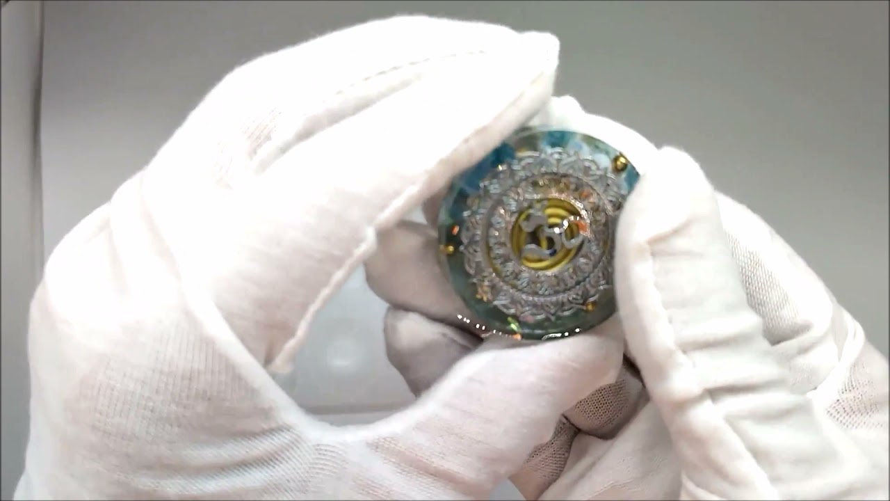 Personalized Om Orgone Puck Featured the Tree of Life