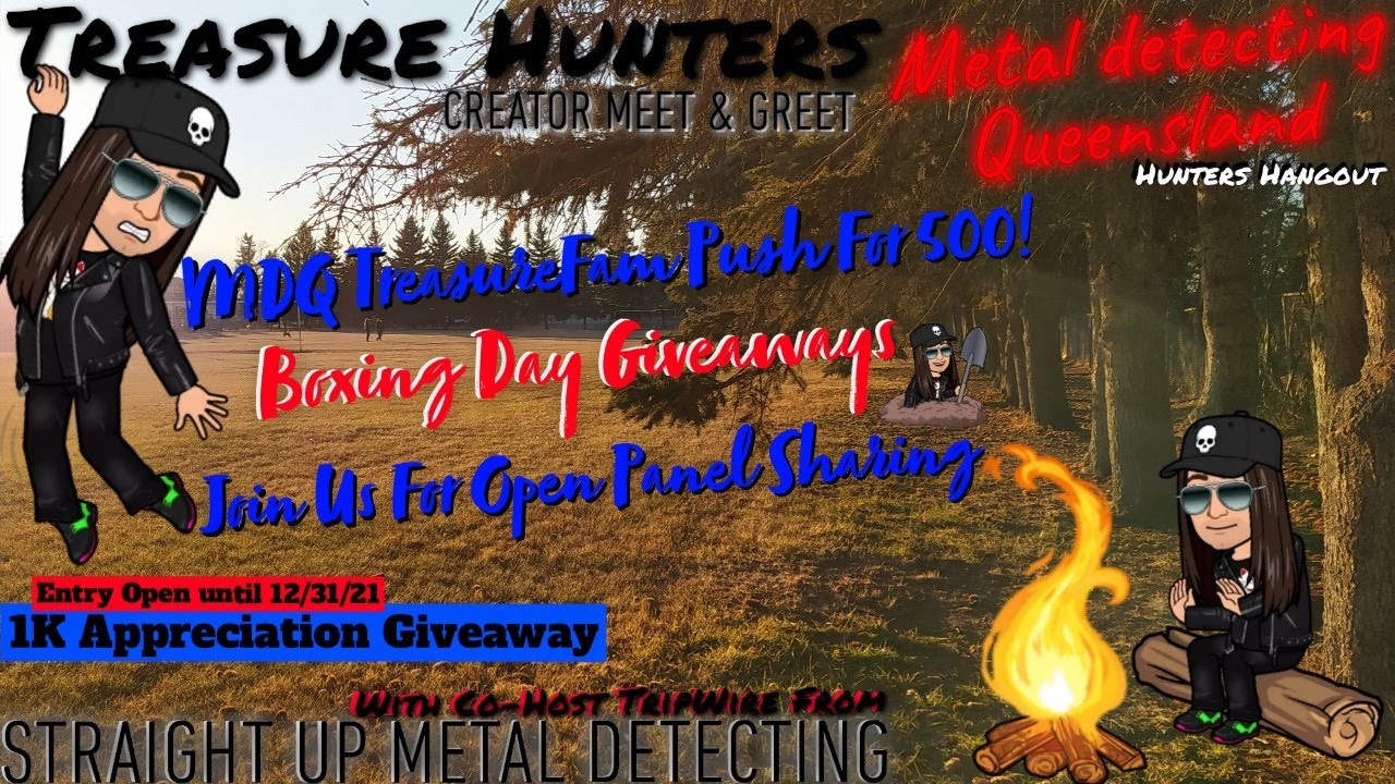 CMGSundays Hangout with Metal detecting Queensland Boxing Day