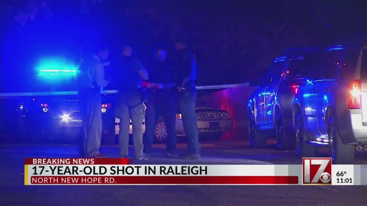 17-year-old boy shot on North New Hope Road in Raleigh, police say ...
