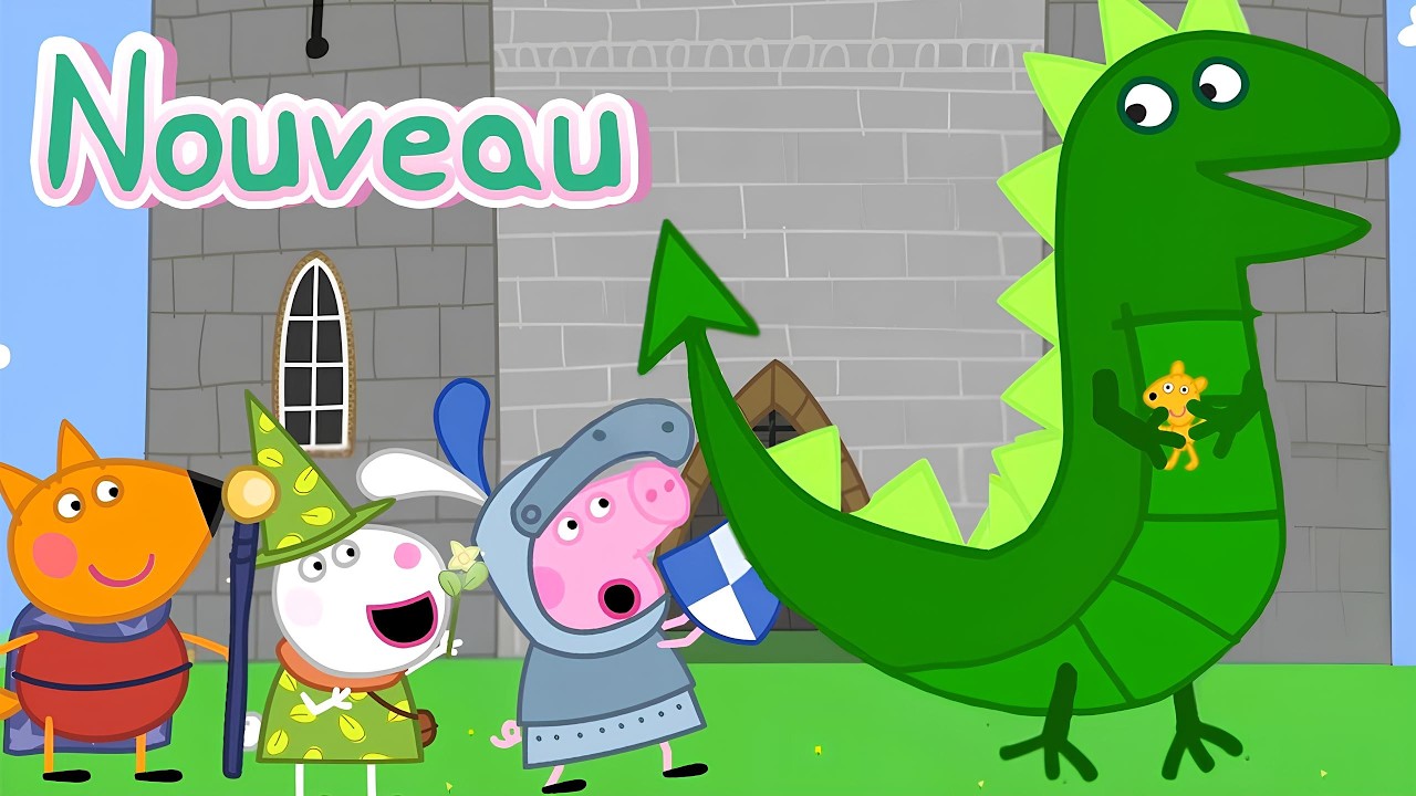 Les histoires de Peppa Pig 🏰 Une aventure au pays des contes ! 🦄🌈 Dessins animés en français