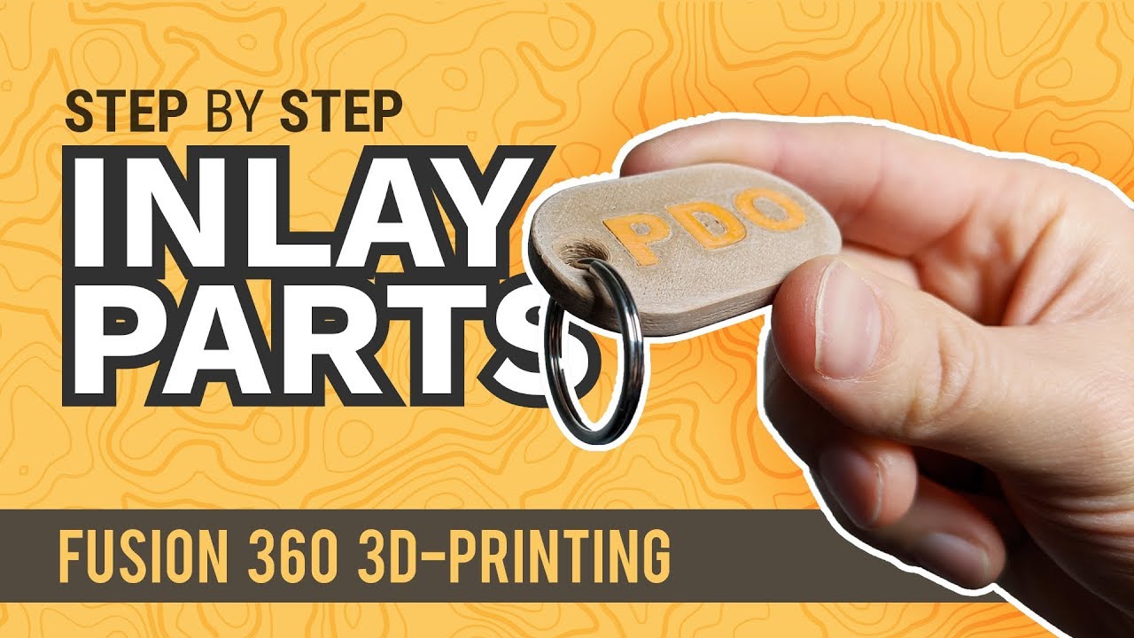 sculpt แปลว่า  Update  Multi Color 3D Prints using Fusion 360 | Inlay Parts - Practical Prints #3
