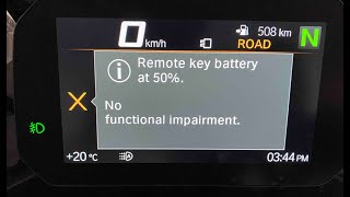 BMW key fob GS Keyless ride battery replacement
