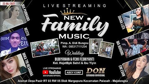 LIVE STREAMING FAMILY MUSIC DESA PASIR PALASAH MAJALENGKA // SABTU 23 JULI 2022