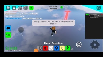 how to multi select on mobile [obby creator]