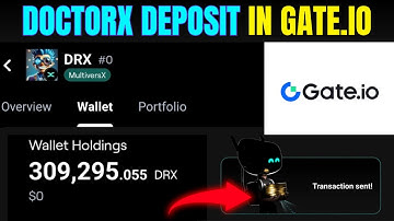 TOMMOROW Is LISTING 🔥 | Deposit Your DOCTORX Tokens To Gate.IO Exchange Easily