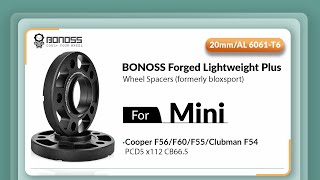 BONOSS Forged Wheel Spacers For Mini Cooper F56/F60/F55/Clubman F54 (formerly bloxsport) | 20mm