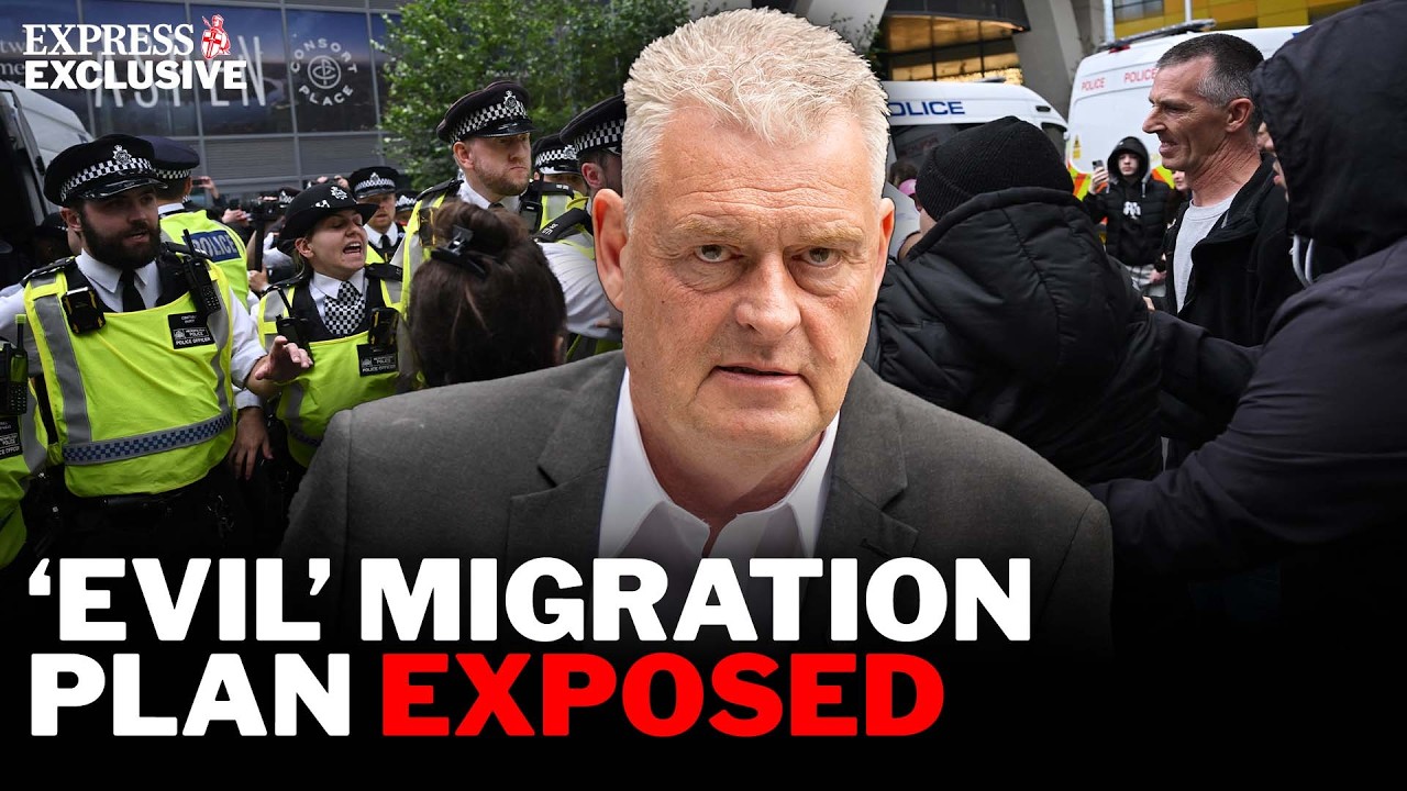 Lee Anderson EXPOSES Starmer's 'evil' migration plan outside asylum hotel