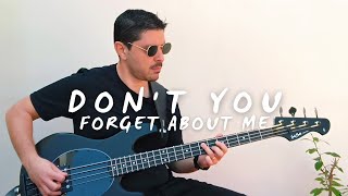 Simple Minds - Don't you (forget about me). Bass Cover