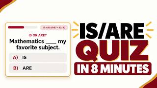 Singular or Plural? | 30 English Grammar Questions + Answers & Explanations