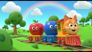 The ABC Train Is Rolling | Alphabet Song for Kids and Toddlers