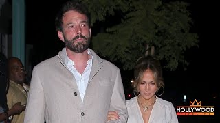 JLo & Ben Affleck share a funny moment after date night in WeHo