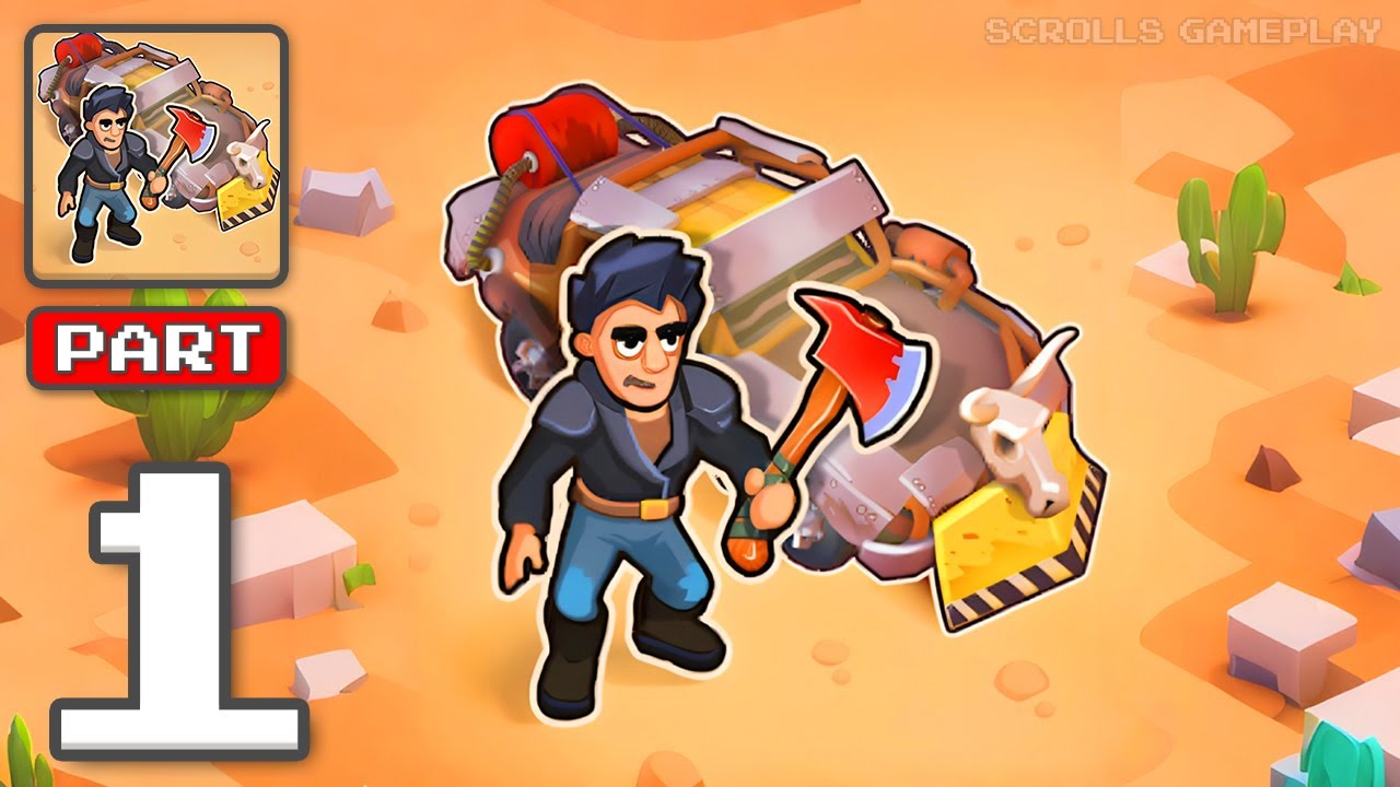 Rust Riders - Gameplay Walkthrough Part 1 - Survive the Wasteland Ride ...