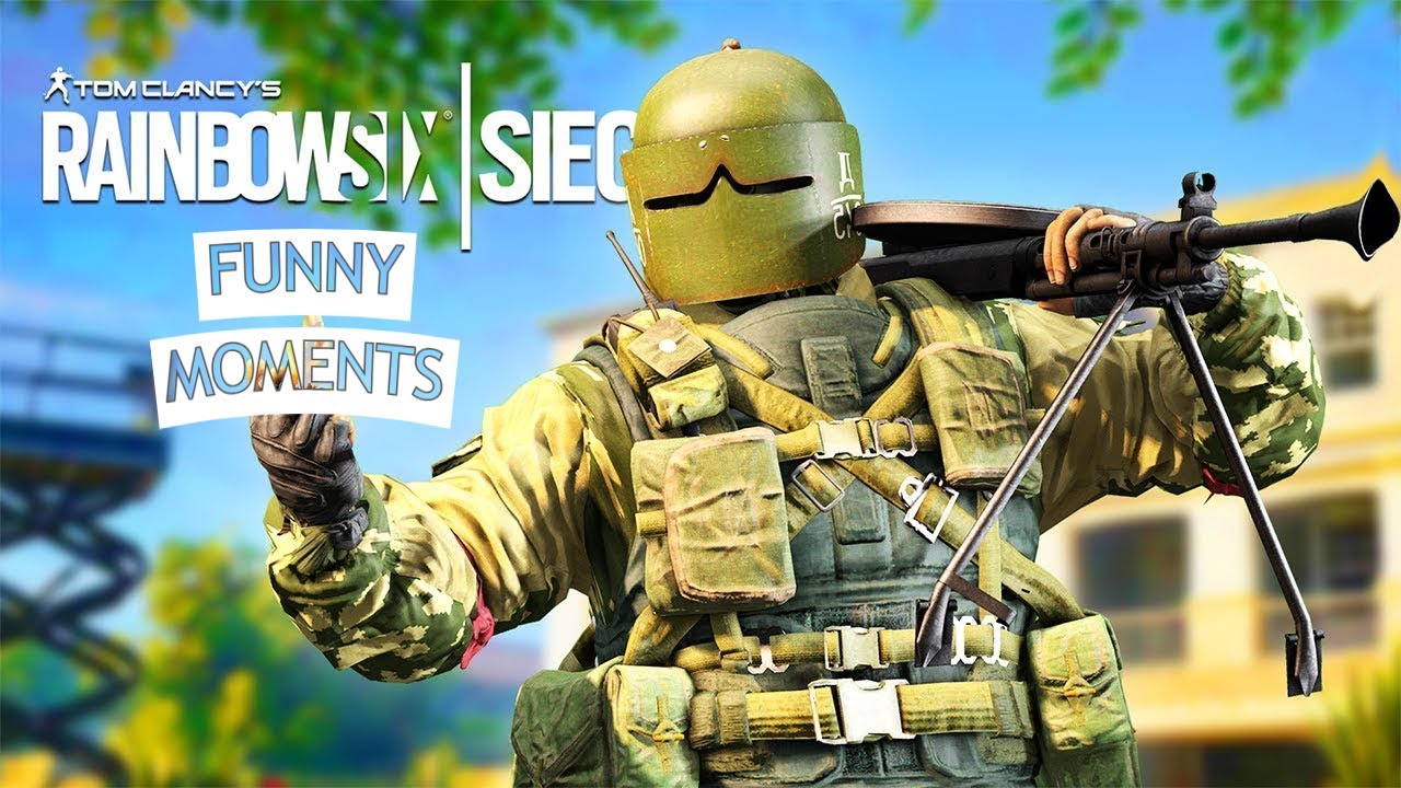 Funny RANKED siege moments - YouTube