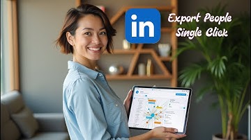 🔹 One-Click Export LinkedIn Connections from My Network/Grow Page! 🚀