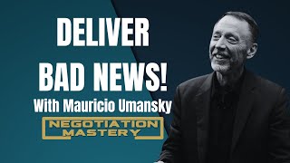 Thumbnail of the video “Chris Voss & The Black Swan Group - Can't Deliver Bad News? Try This Method! (With Mauricio Umansky)”
