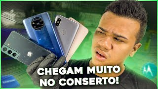 Celulares Que Mais Chegam no Conserto de Celular em 2024! (O 1 Chega Muito!)