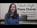 Silent Night Chords Piano: Use chords to create beautiful accompaniment