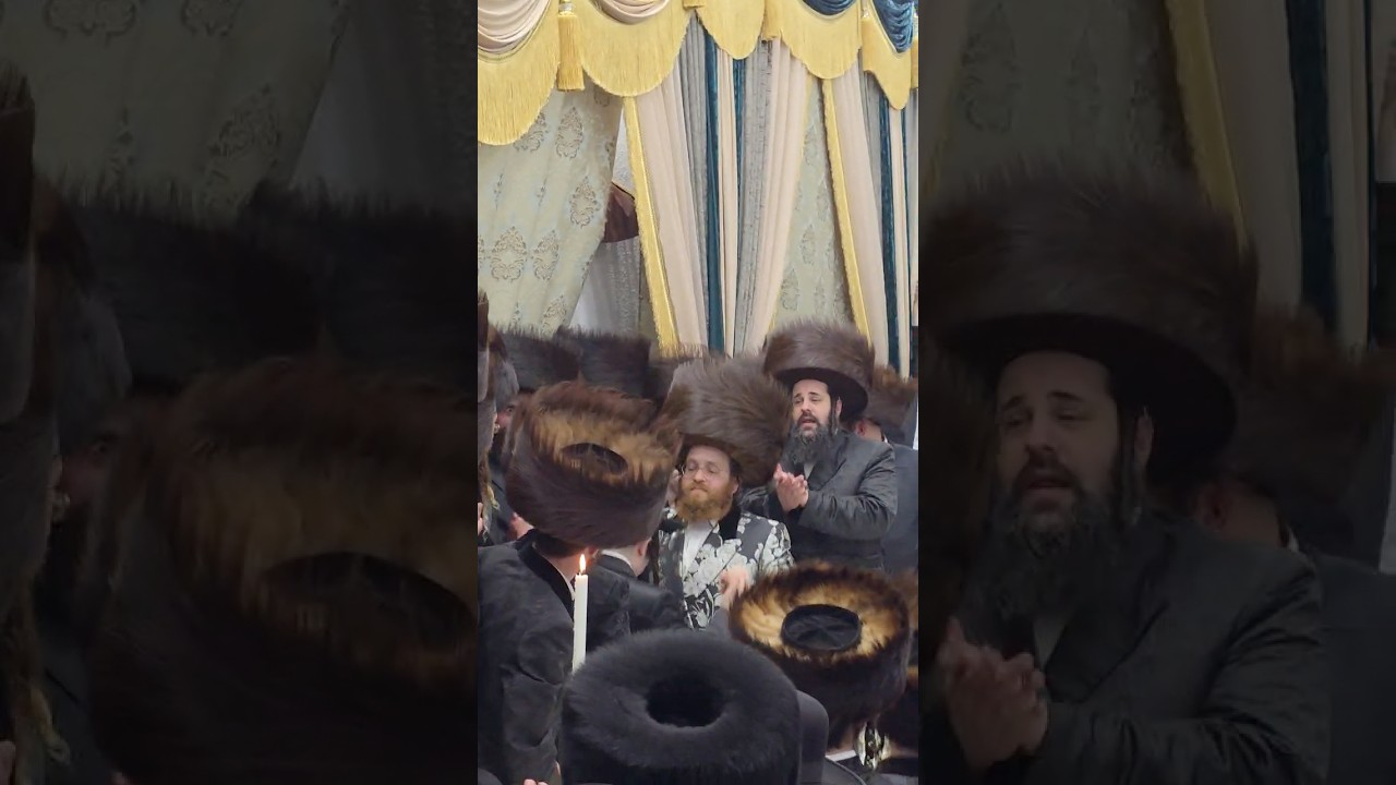 שמחת הבר מצווה לבן האדמו״ר מנשכיז