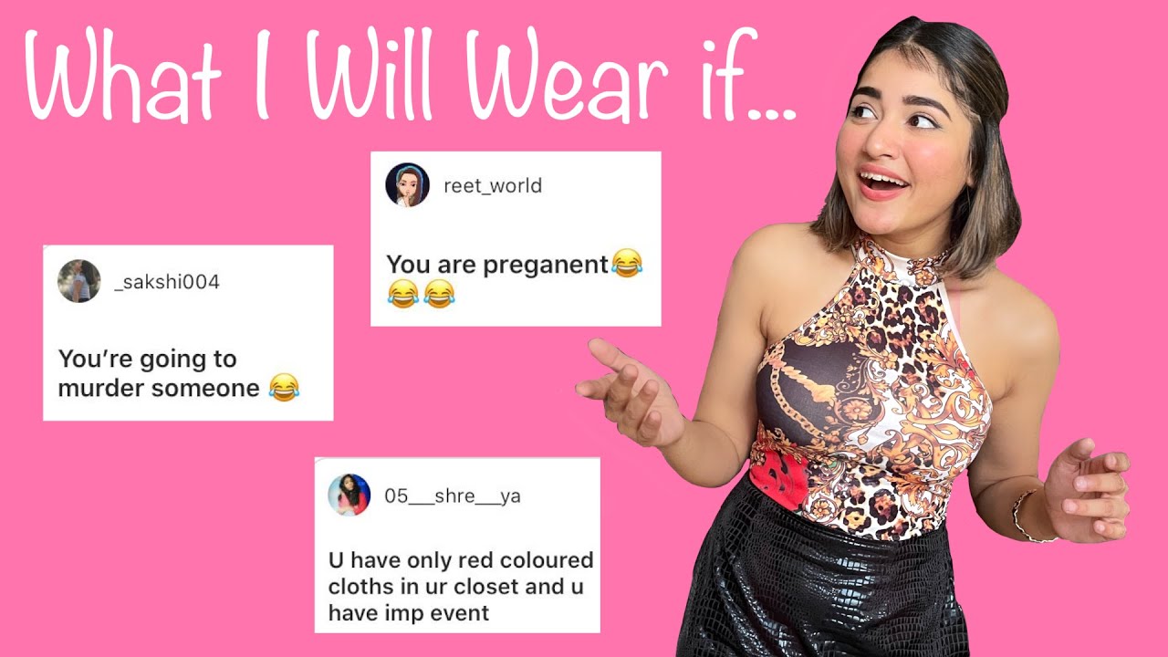 Dressing According to “Fake Scenarios” Sent by My Subscribers YouTube