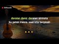 DERMAGA BIRU - THOMAS ARYA // Karaoke Akustik