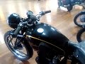 Velocette motorcycle, motorcycle expo.Coffs Harbour