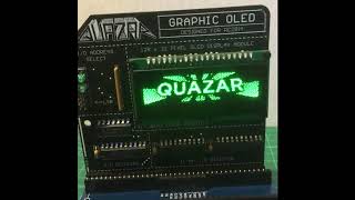 Quazar presents: Graphic OLED interface, designed for RC2014.