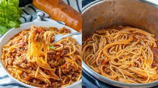 Instant Pot Spaghetti | Pressure Cooker Pasta