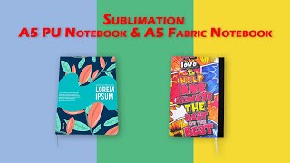 Sublimation Notebook