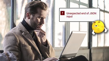 unexpected end of json input youtube