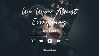 We Were Almost Everything | Surreal Dark Art Music Video
