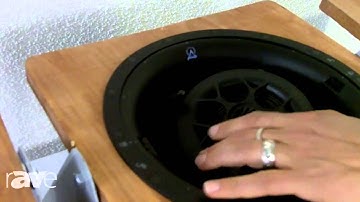 COMM-TEC 15: Origin Acoustics Shows Its In-Ceiling Speaker That Are Installed Without Tools (EN)