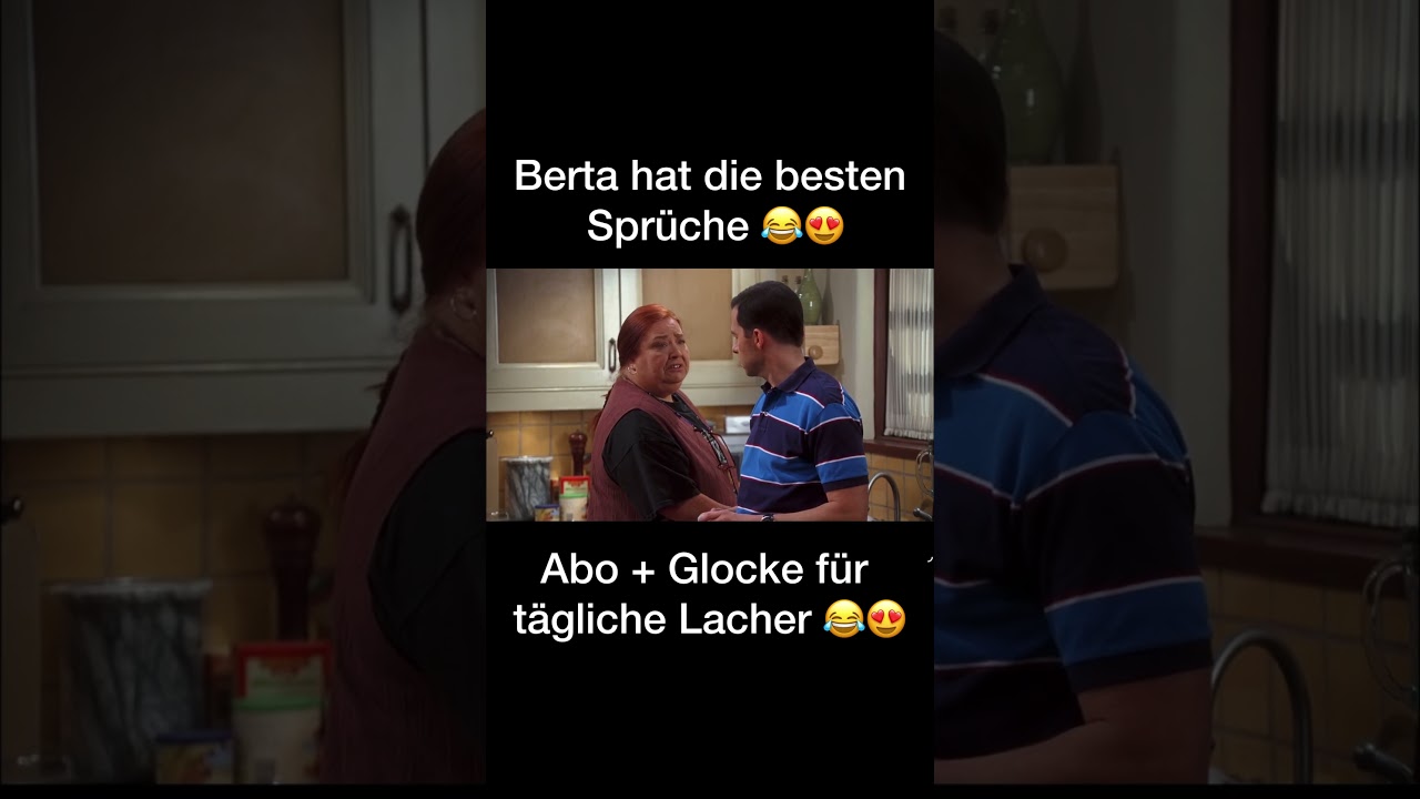 Berta: Du hast ein Rückgrat wie ein Gummibärchen \u002D Two and a half men beste Szenen deutsch #lustig