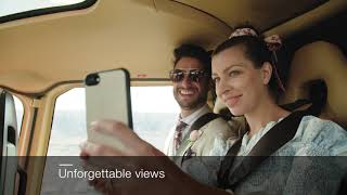 Arrive in Style with a Microflite Helicopter Transfer