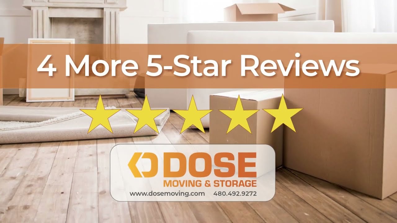 More 5-Star Moving Reviews form the Best Movers in Scottsdale AZ │Richard R
