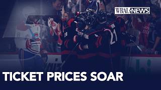 Ticket Demand Soars As Carolina Hurricanes Reach Stanley Cup Final