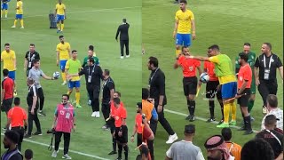 Cristiano Ronaldo Refuses Match Ball After Hat Trick For Al Nassr in Saudi Professional League