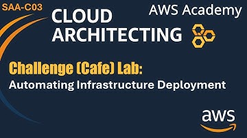 Challenge (Café) Lab: Automatisering van infrastructuurimplementatie - AWS Cloud Architecting SAA...